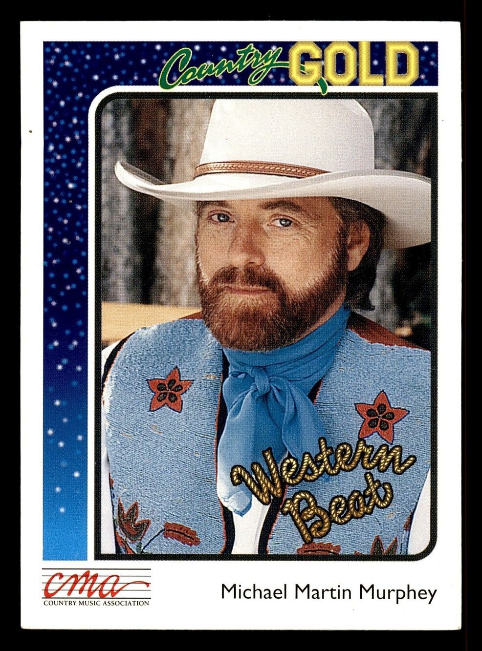 Country Gold Michael Martin Murphey Trading Card #90 1992 CMA
